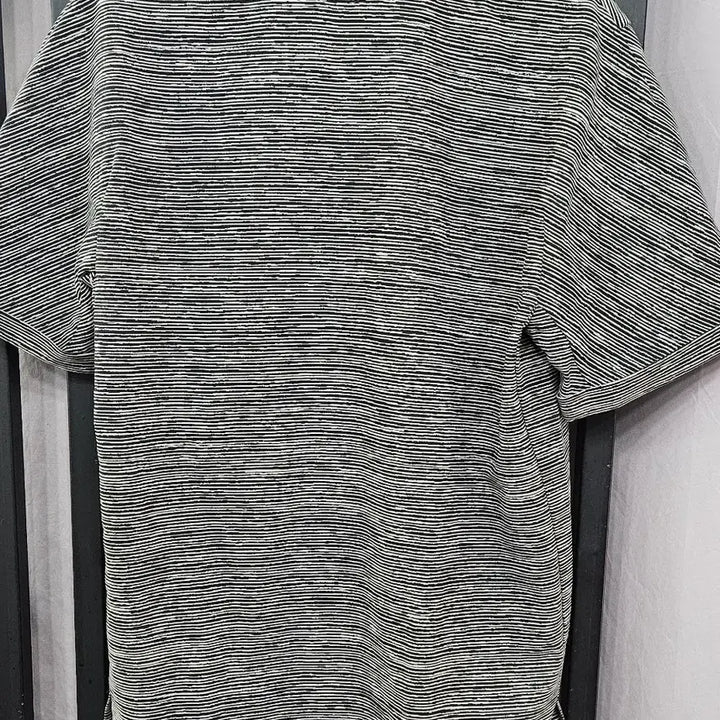 [BUNJANG] COS Striped V-neck Short Sleeve Knit / COS(코스) 브이넥 스트라이프 반팔 니트