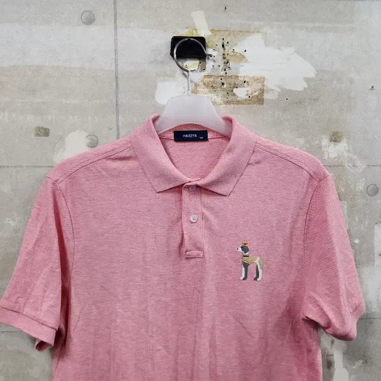 [SOLD OUT] (100)헤지스 정품 남성 스판 반팔 티/100size/상태우수