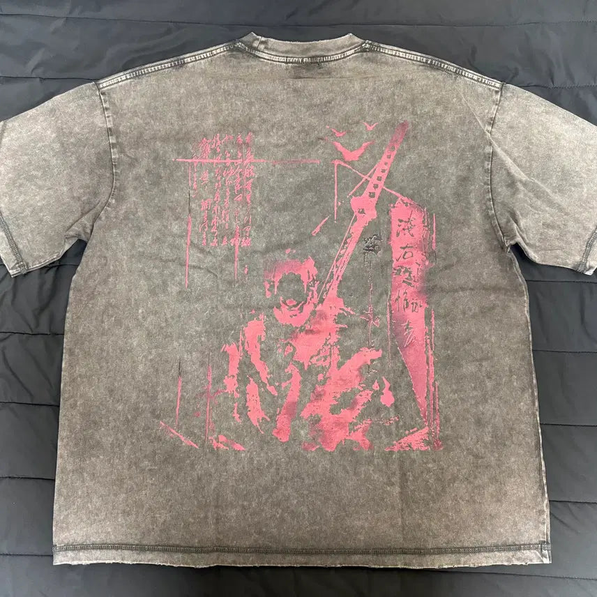 [BUNJANG] Awend Chamsue Asae-mon Washed T-shirt / 어웬드 참수 아사에몬 워시드 티셔츠 1 팝니다