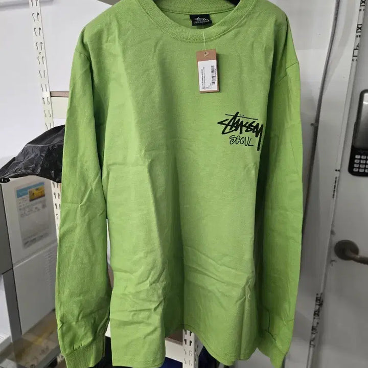[BUNJANG] Stussy Seoul Exclusive Long Sleeve T-shirt (M) / 스투시 서울 한정 롱슬리브 M사이즈