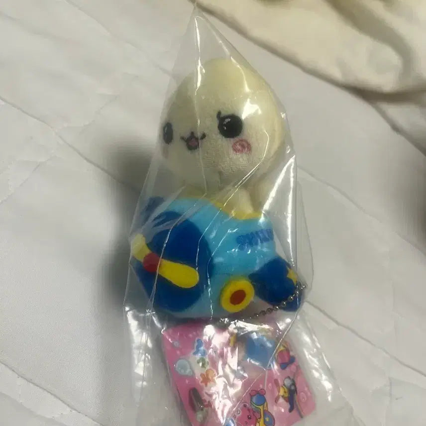 [BUNJANG] Fru-Rung Shizuku-chan Milk-kun Plush Keychain Flying Bubble Friends / 푸루룽시즈쿠짱 밀크군 인형 키링 날아라방울방울친구들