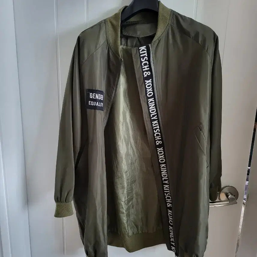 [BUNJANG] Long Parka Jacket (Size 77) / 롱 야상 점퍼 77정도
