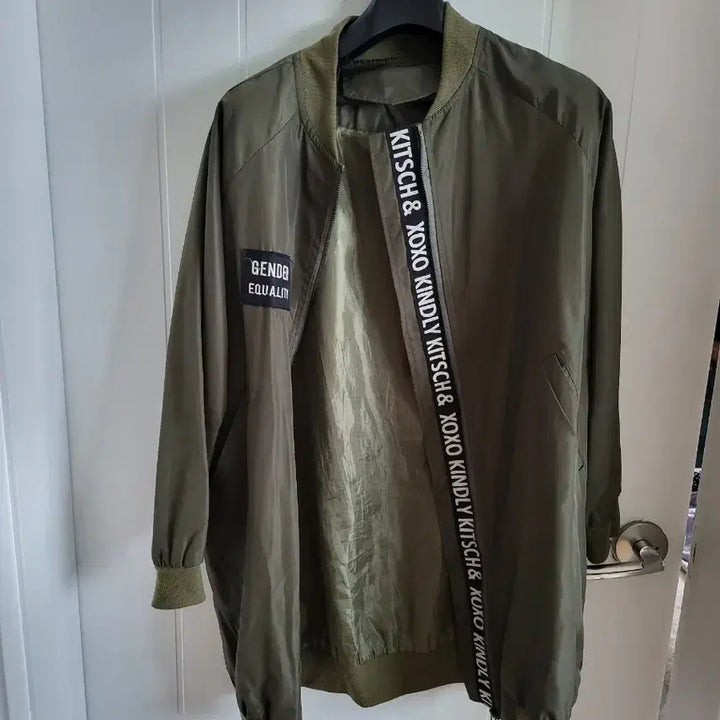 [BUNJANG] Long Parka Jacket (Size 77) / 롱 야상 점퍼 77정도