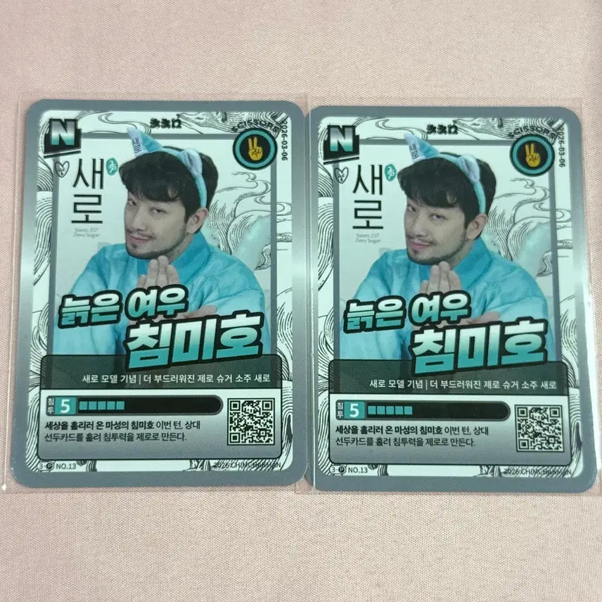 [BUNJANG] Chimmerman Old Fox Chimmiso Photocard / 침착맨 새로 포토카드 포카 늙은여우 침미호 팝업