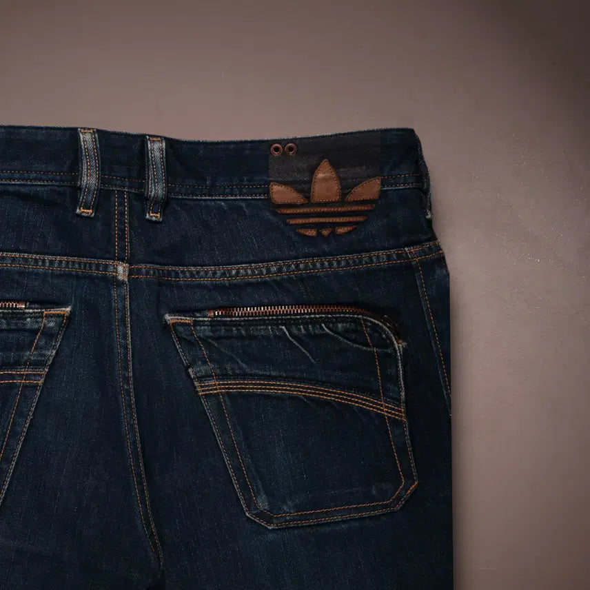 [BUNJANG] Diesel X Adidas Low-Rise Denim Pants / 디젤X아디다스 로우라이즈 데님팬츠 C739