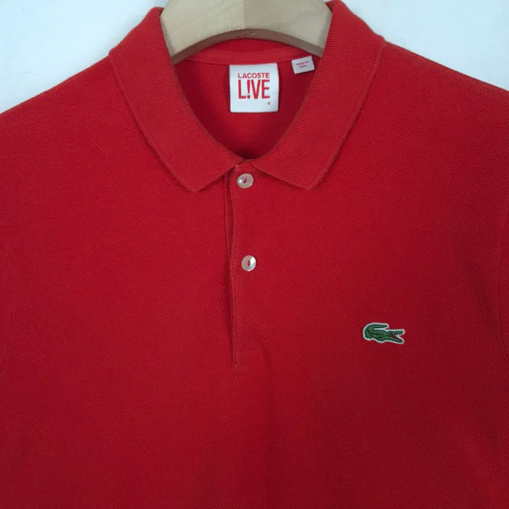 [SOLD OUT] [100] 라코스테 레드 반팔 피케셔츠