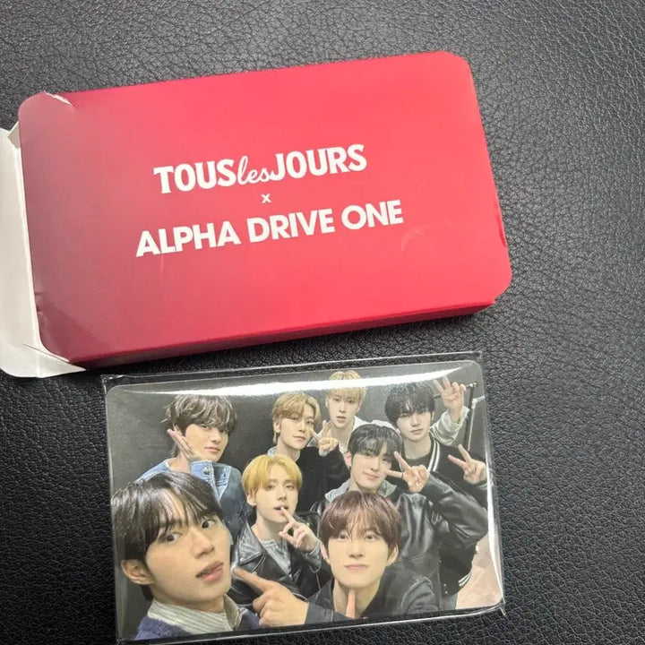 [SOLD OUT] 알파드라이브원 알디원 뚜레쥬르 콜라보 포카 B버전
