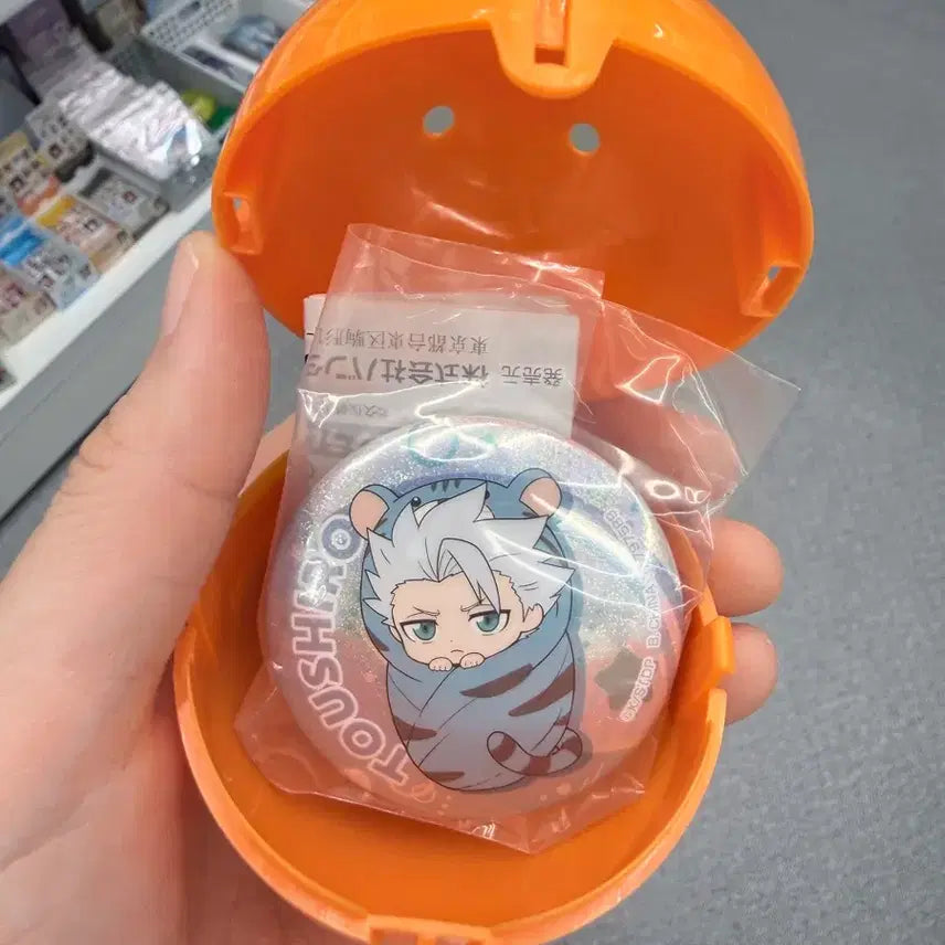 [BUNJANG] Bleach Toshiro Can Badge / [블리치] 토시로 캔뱃지 가챠 미개봉