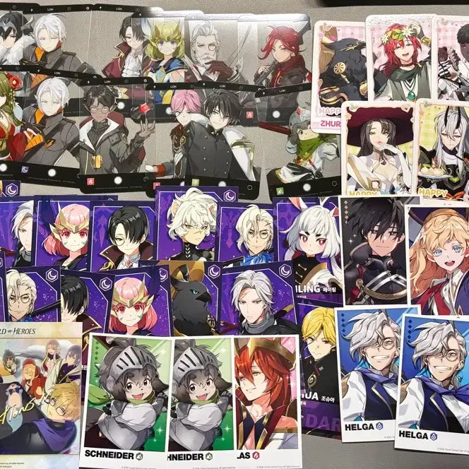 [BUNJANG] Lord of Heroes Photocard Bundle Set / 로오히 로드오브히어로즈 포토카드 일괄