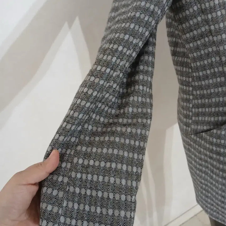 [BUNJANG] Prada Pattern Long Jacket / 쁘렝땅 패턴 롱자켓