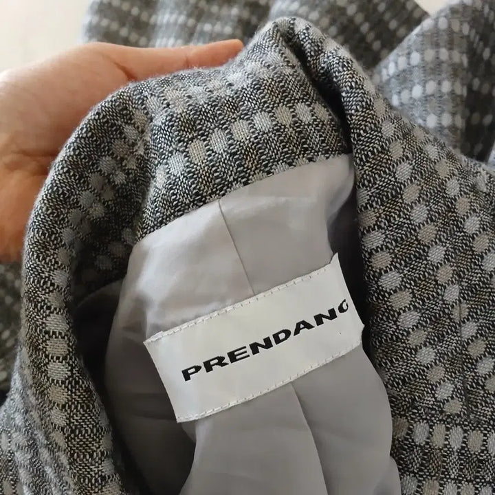 [BUNJANG] Prada Pattern Long Jacket / 쁘렝땅 패턴 롱자켓