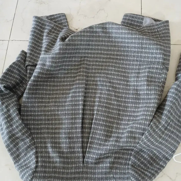 [BUNJANG] Prada Pattern Long Jacket / 쁘렝땅 패턴 롱자켓