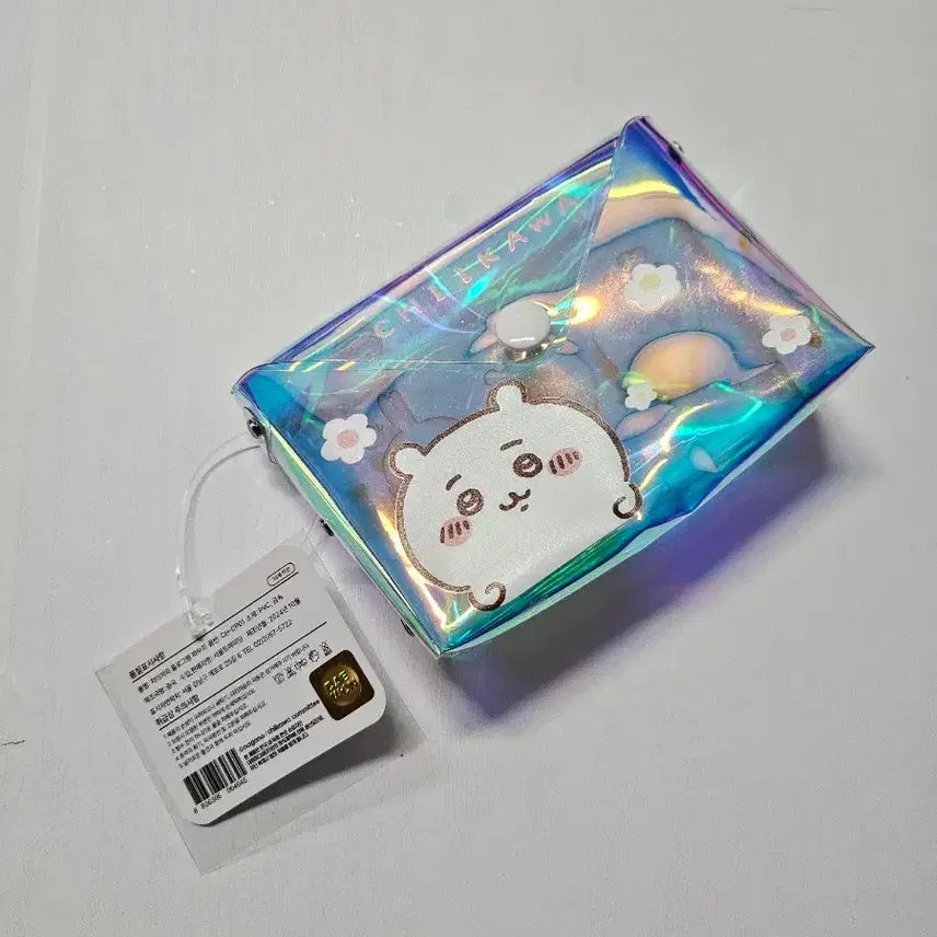 [BUNJANG] Munjakgwi Chiikawa Hologram Pouch / (새상품) 정품 먼작귀 치이카와 홀로그램 파우치