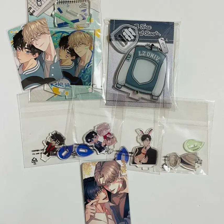 [BUNJANG] JaeMeeShop CC Acrylic Jacket Holder Bundle Set / 재이미샵 신학기 cc아크릴 과잠홀더 패키지 일괄