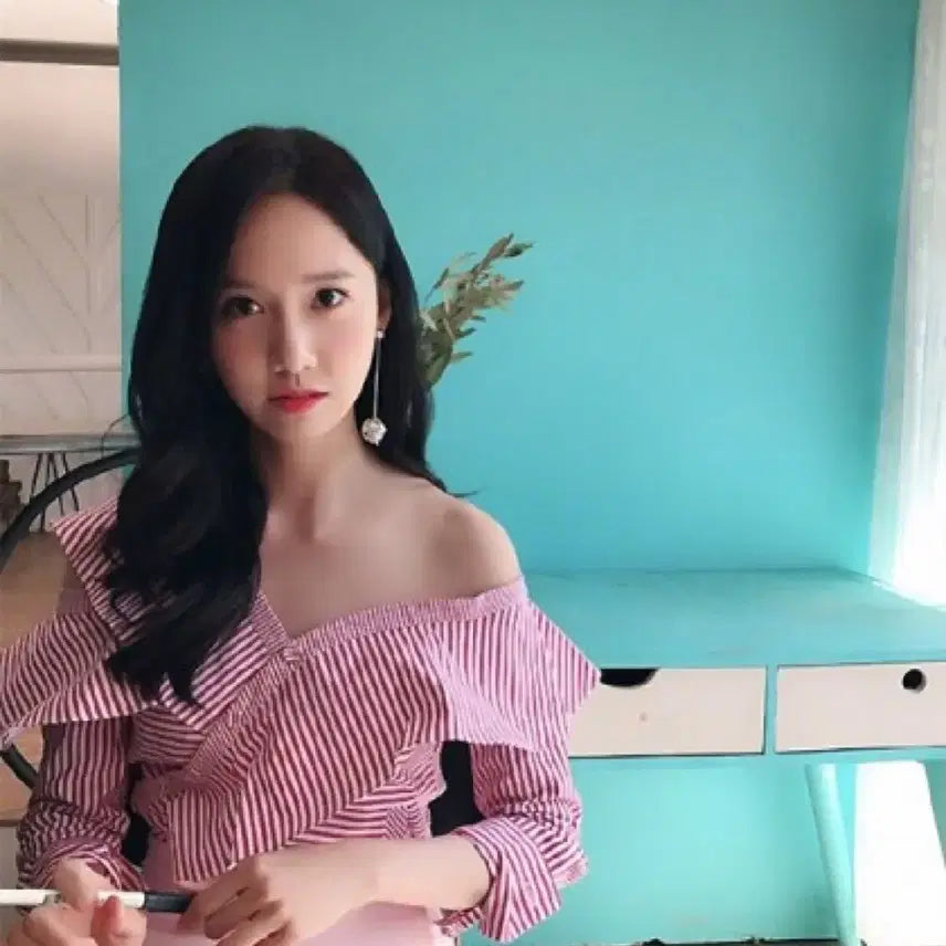 [BUNJANG] Self-Portrait Striped Frill Blouse / [S] 셀프포트레이트 스트라이프 프릴 블라우스