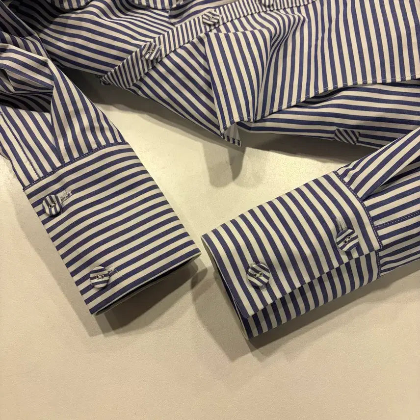 [BUNJANG] Self-Portrait Striped Frill Blouse / [S] 셀프포트레이트 스트라이프 프릴 블라우스