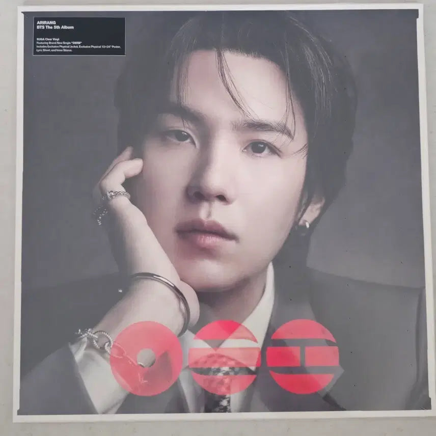 [BUNJANG] BTS Arirang Album Vinyl Suga / 방탄소년단 아리랑 앨범 바이닐 윤기