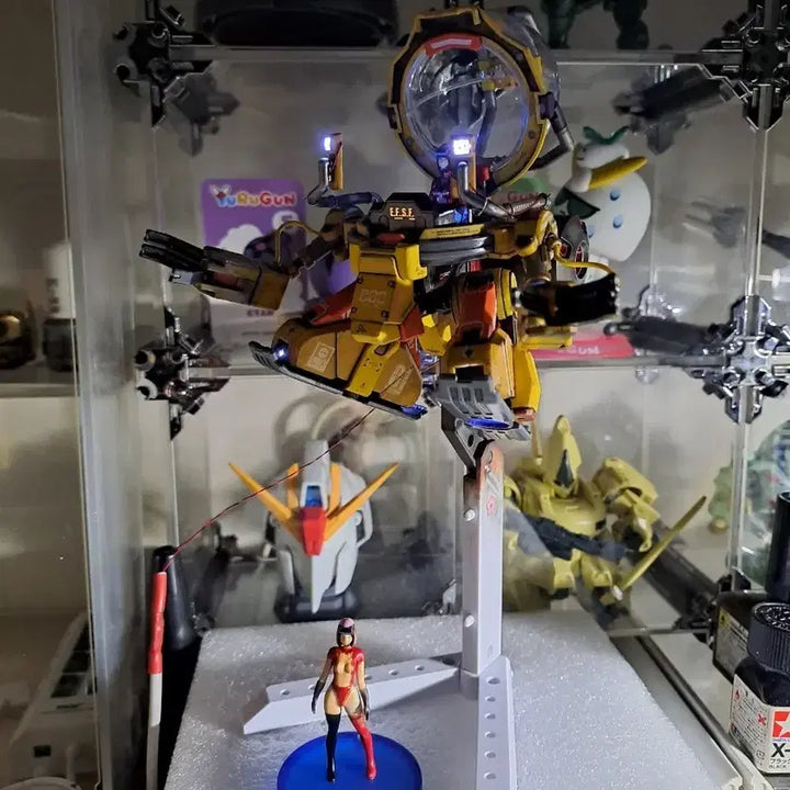 [BUNJANG] TL-800 Gundam Model Kit with Custom LED / 건담 프라모델 TL-800플도색,LED 개수작 팝니다