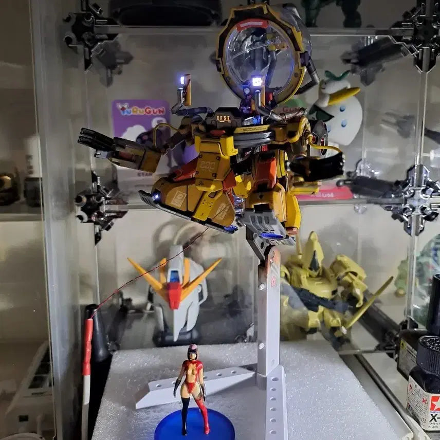 [BUNJANG] Gundam Plastic Model TL-800F Custom Painted with LED / 건담 프라모델 TL-800플도색,LED 개수작 팝니다