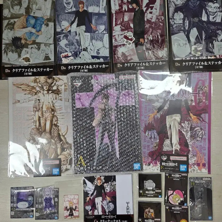 [BUNJANG] Death Note Prize Figure Bundle Set / [미개봉]데스노트 A상 하위상(C상,D상,F상,G상,H상,I상) 팝니다.