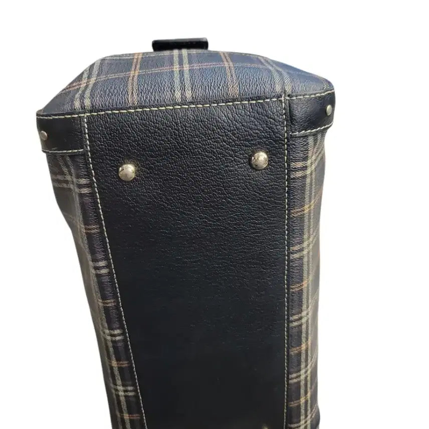 [SOLD OUT] 빈폴 체크 토트백 보스턴백