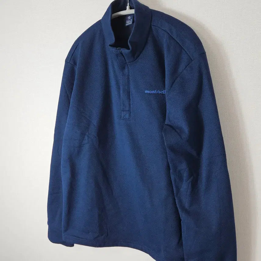 [BUNJANG] Montbell Half Zip Fleece Functional T-shirt XXL / 몽벨 하프집업 기능성 플리스 티셔츠 XXL (새상품)