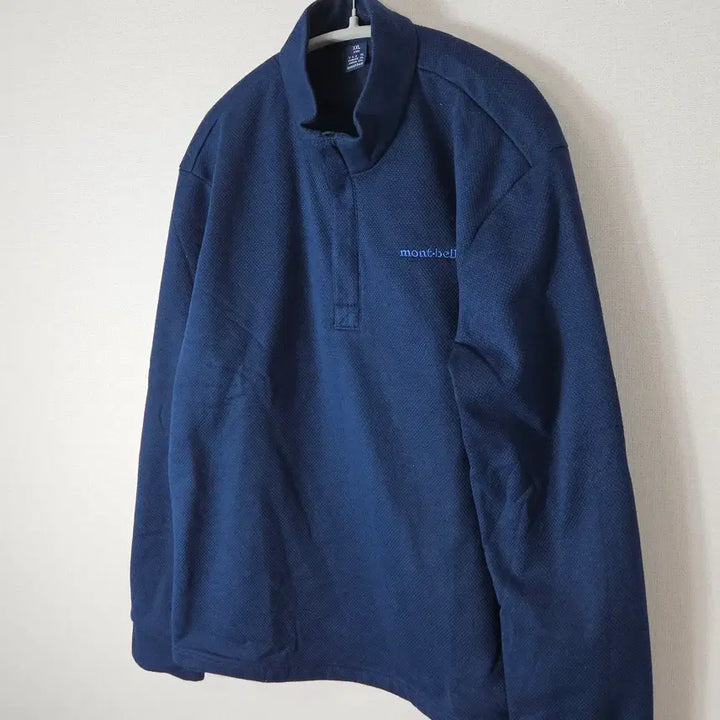 [BUNJANG] Montbell Half Zip Fleece Functional T-shirt XXL / 몽벨 하프집업 기능성 플리스 티셔츠 XXL (새상품)
