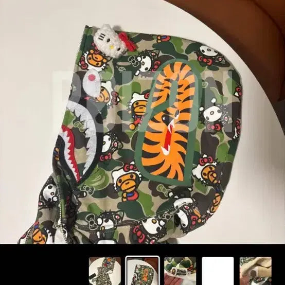 [BUNJANG] BAPE Kitty Hooded Zip-up / 베이프 키티후드집업