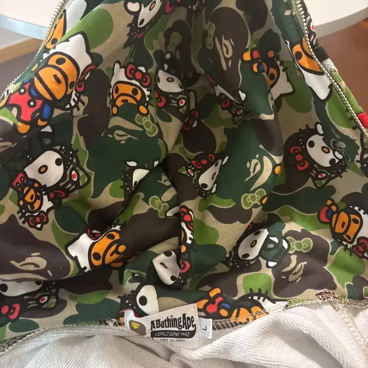 [BUNJANG] BAPE Kitty Hooded Zip-up / 베이프 키티후드집업