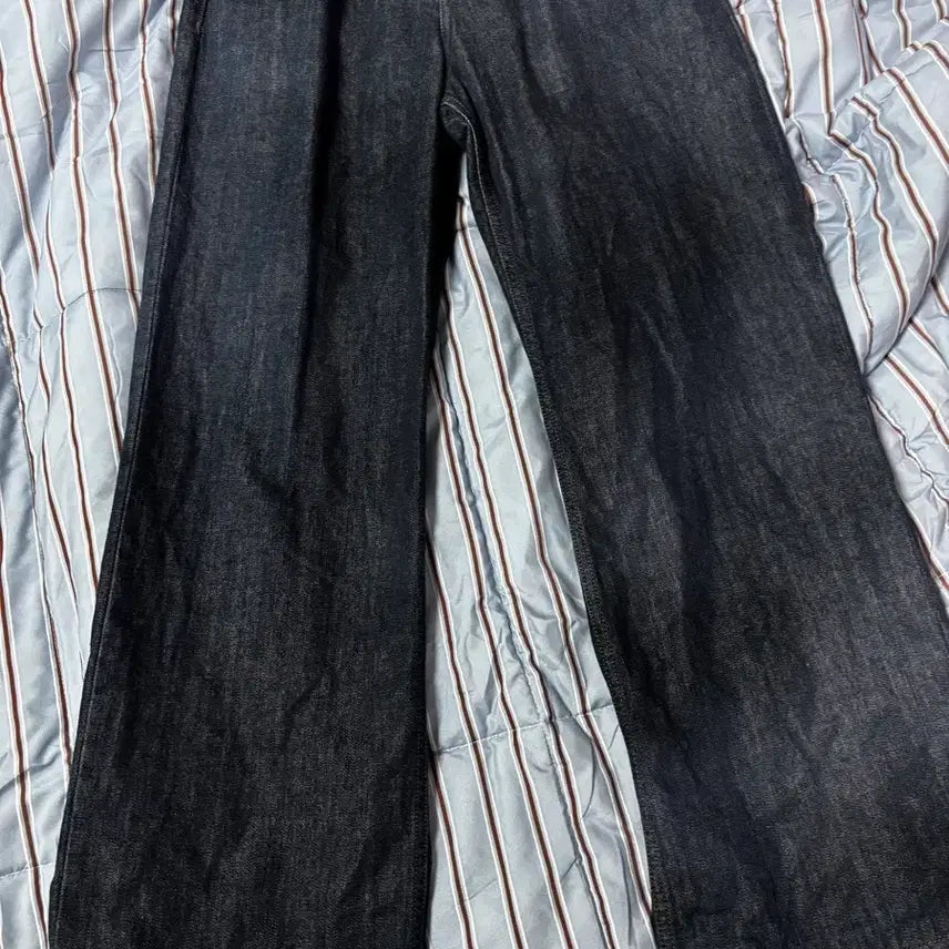[BUNJANG] Vellie True Wide Denim Pants / 벨리에 트루와이드데님팬츠 미드인디고