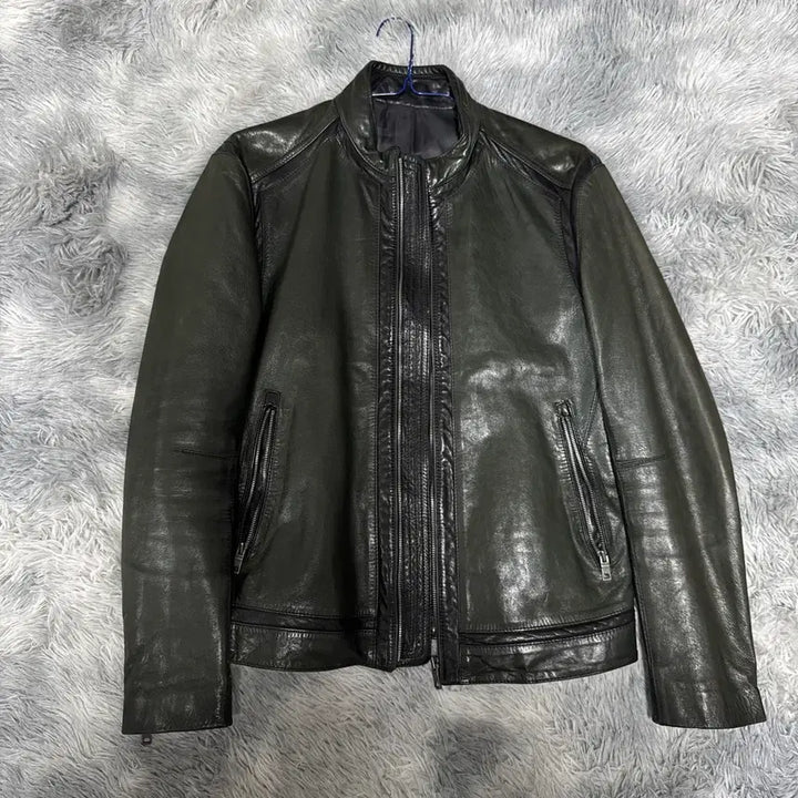 [BUNJANG] Solid Homme Lambskin Leather Jacket L / 솔리드옴므 양가죽 자켓 L사이즈