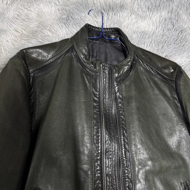 [BUNJANG] Solid Homme Lambskin Leather Jacket L / 솔리드옴므 양가죽 자켓 L사이즈