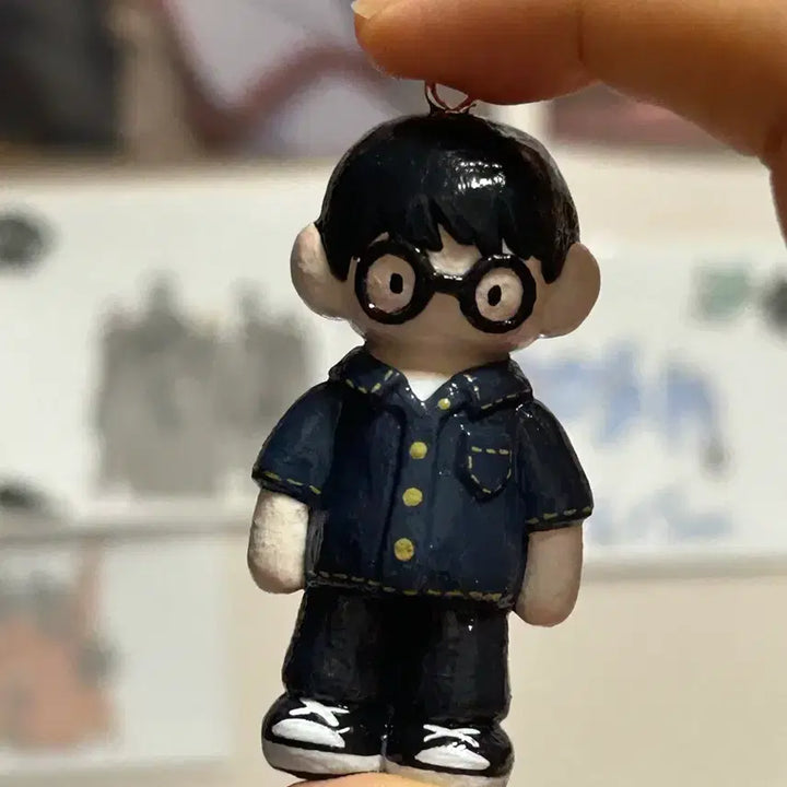 [BUNJANG] Custom Clay Keyring Commission / (샘플 모집중!) 수제 클레이 키링 주문제작 커미션