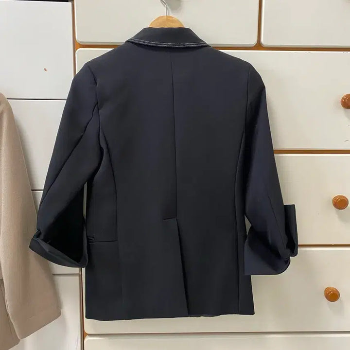 [BUNJANG] Stitch Contrast Jacket / 스티치 배색 자켓