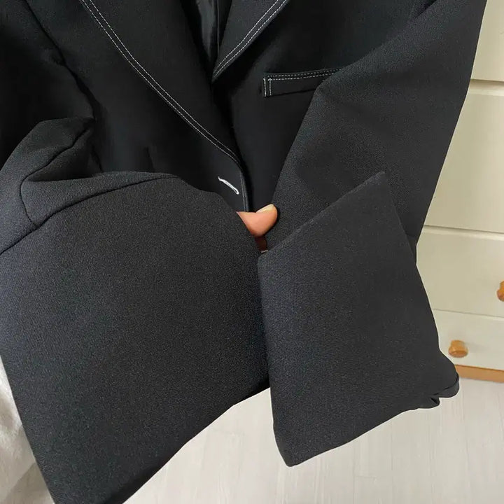 [SOLD OUT] 스티치 배색 자켓