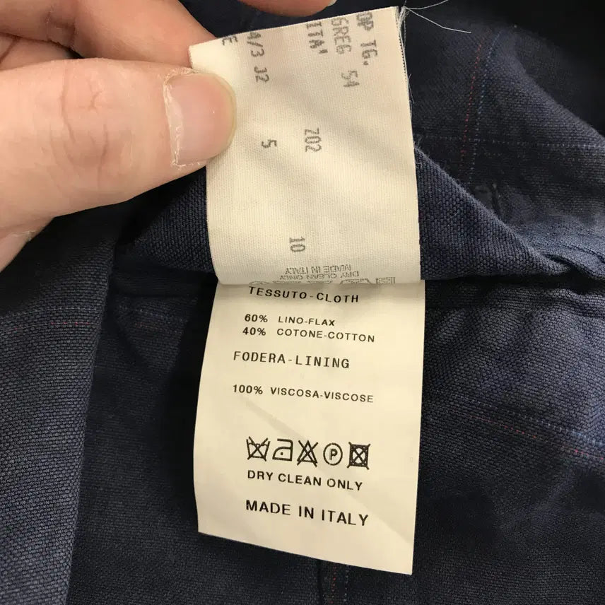 [SOLD OUT] 라르디니 LARDINI 린넨코튼 자켓 [105]