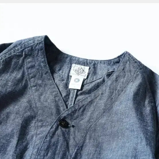 [SOLD OUT] 택포) 포스트오버롤즈 45dv 미디엄웨이트샴브레이 L사이즈 판매