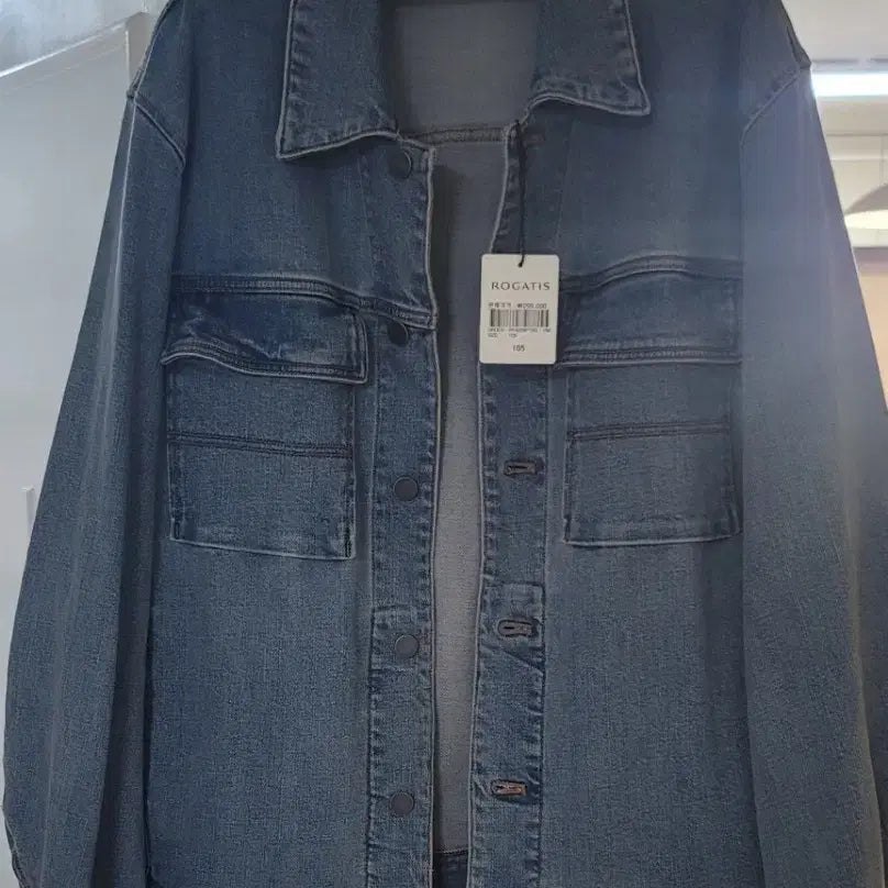 [BUNJANG] Rogatis Denim Shirt Jacket / 로가디스 셔츠형 청자켓