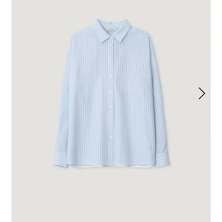 [BUNJANG] MOOR Summer Shirt (Blue Stripe) / 망고매니플리즈 MOOR 무어 썸머 셔츠(블루 스트라이프)