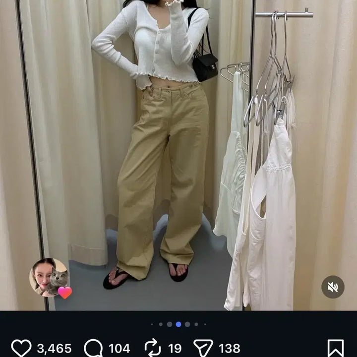 [BUNJANG] Leeds Noah Carpenter Denim Pants Beige S / leeds 샵리즈 노아 카펜터 데님 팬츠 베이지 S