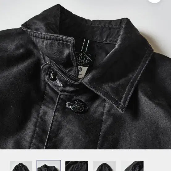 [BUNJANG] Post Overalls No.1 Jacket Vintage Black Moleskin / 택포)포스트오버롤즈 no.1 jacket 빈티지 몰스킨 블랙 L사이즈
