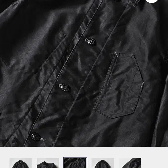 [BUNJANG] Post Overalls No.1 Jacket Vintage Black Moleskin / 택포)포스트오버롤즈 no.1 jacket 빈티지 몰스킨 블랙 L사이즈