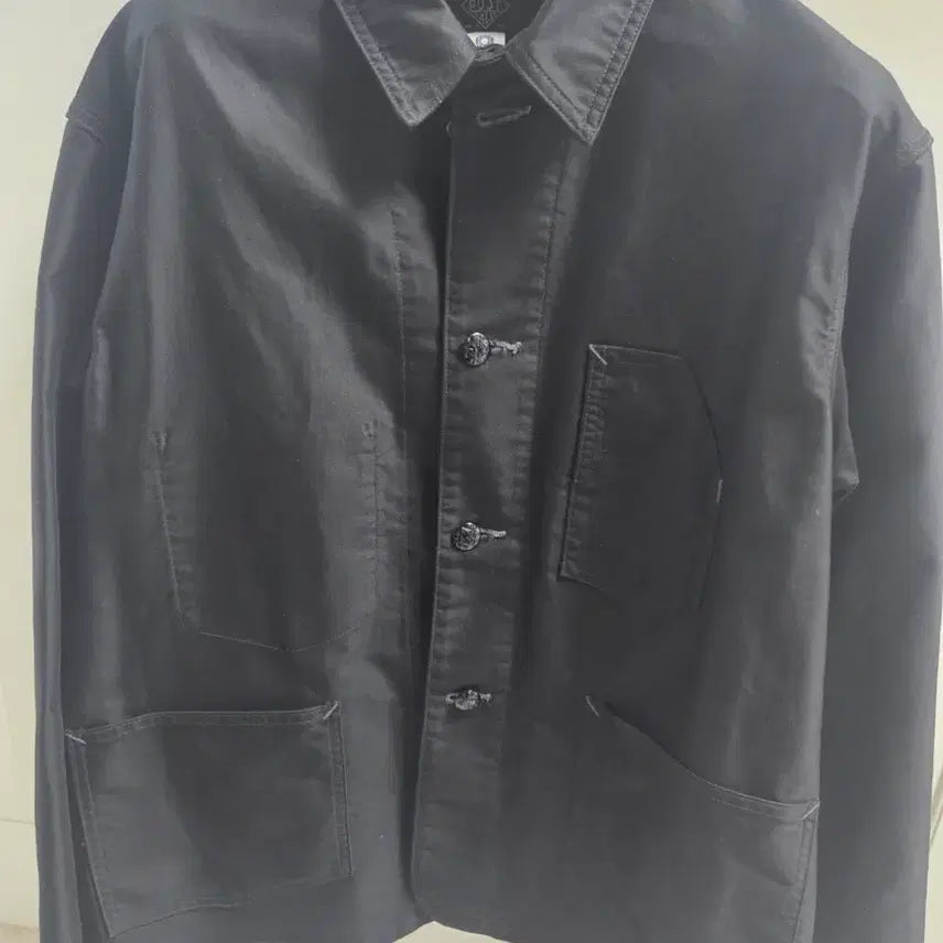 [BUNJANG] Post Overalls No.1 Jacket Vintage Black Moleskin / 택포)포스트오버롤즈 no.1 jacket 빈티지 몰스킨 블랙 L사이즈