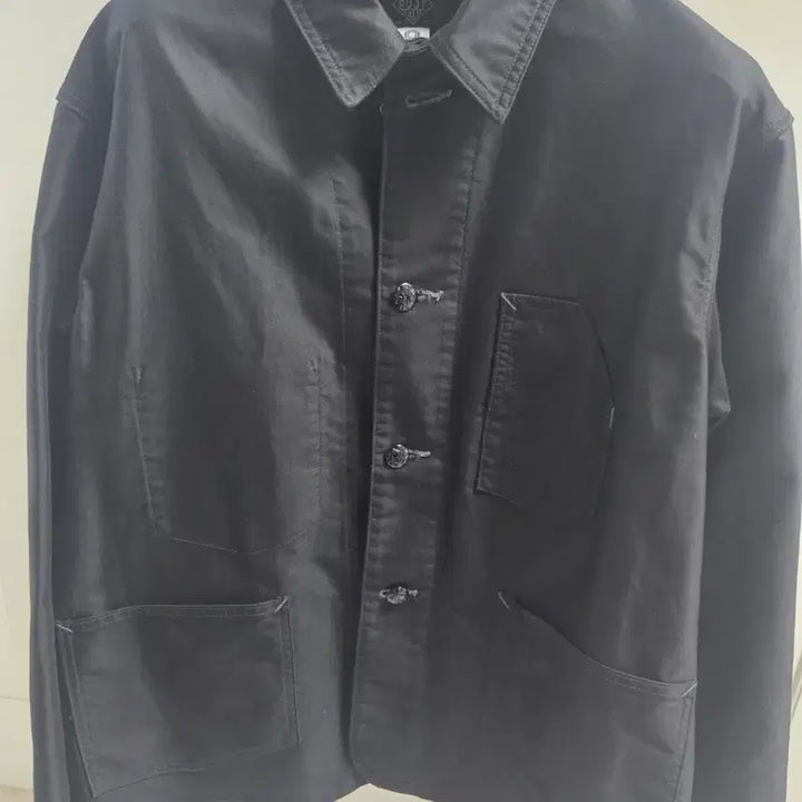 [BUNJANG] Post Overalls No.1 Jacket Vintage Black Moleskin / 택포)포스트오버롤즈 no.1 jacket 빈티지 몰스킨 블랙 L사이즈