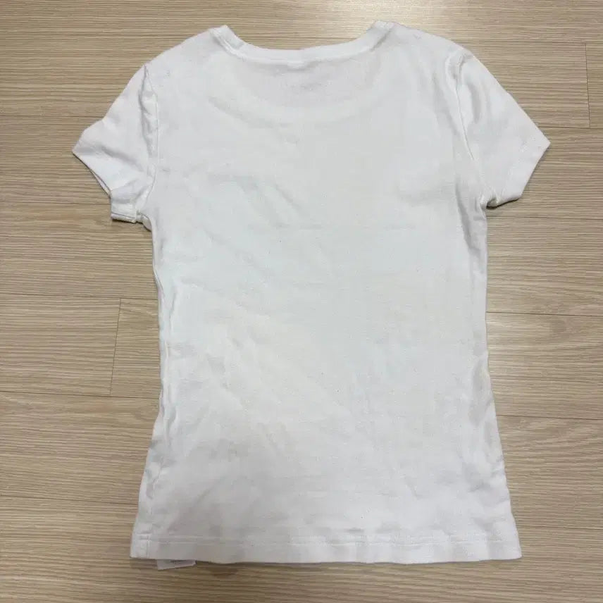[BUNJANG] Tommy Hilfiger White Short Sleeve T-shirt XS / 타미힐피거 흰색 반팔 티셔츠 XS