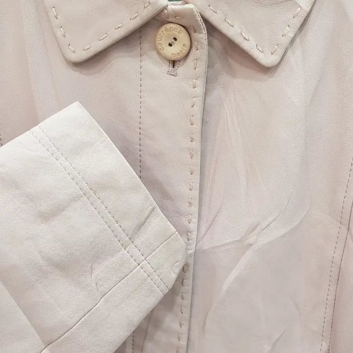 [BUNJANG] Courreges Pink Leather Jacket / Courreges 핑크색 가죽 자켓