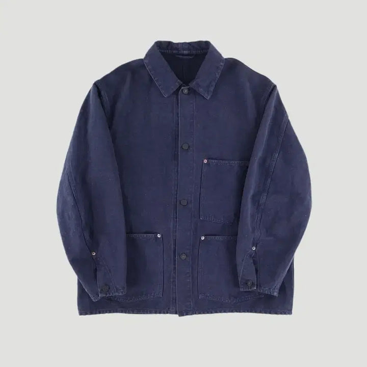 [BUNJANG] Captain Sunshine 25SS Coverall Navy Blue / (42) 25SS 캡틴선샤인 커버올 네이비블루