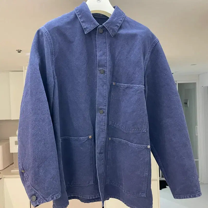 [BUNJANG] Captain Sunshine 25SS Coverall Navy Blue / (42) 25SS 캡틴선샤인 커버올 네이비블루