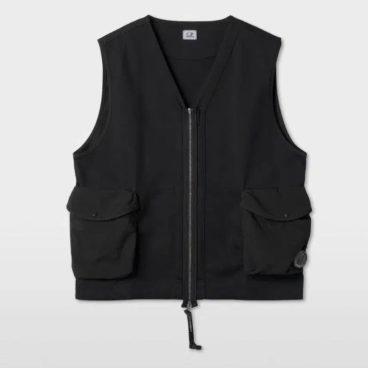 [BUNJANG] CP Company Lens Detail Zip Vest / [L] cp컴퍼니 렌즈 집업 베스트