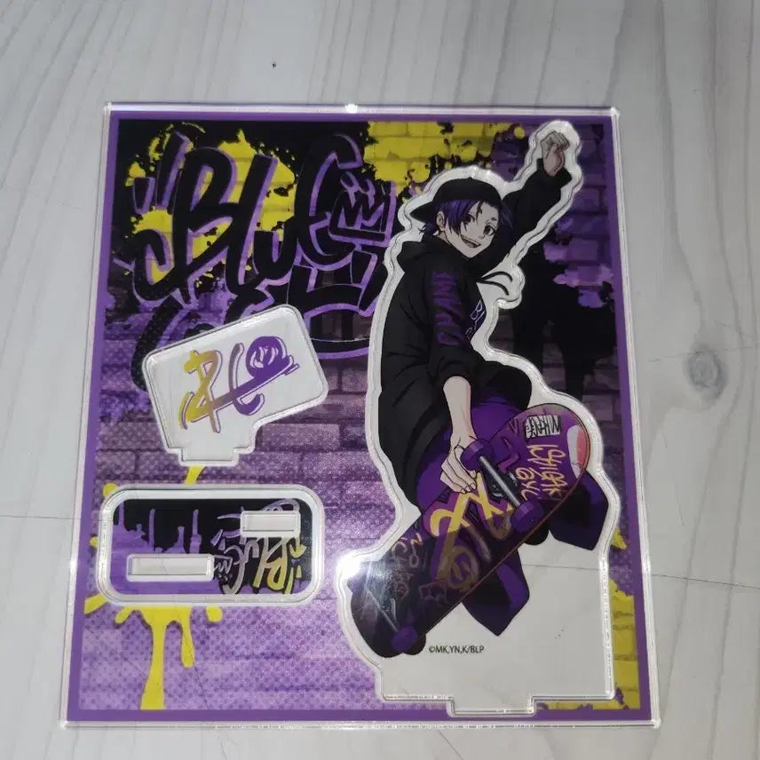 [BUNJANG] Mikage Reo Skateboard Acrylic Stand / 미카게 레오 스케이트보드 아크릴
